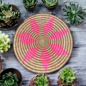 Hand made African trivet from Uganda